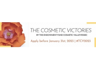 國際化粧品獎項比賽_The Cosmetic Victories 2023_歡迎台灣產學研界來挑戰!免費報名參賽~報名時間到112/1/31截止喔!